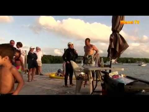 Jenny Scordamaglia - Gilberts Resort Key Largo tries Jet Surf Chicago