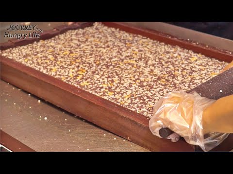 How to Make Puffed Rice Bars | Thai Street Food
