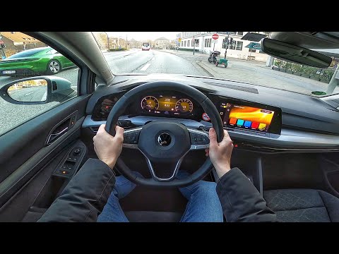 2021 VW Golf 8 Variant 2.0 TDI - pov test drive