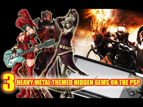 3 AFFORDABLE Heavy Metal PSP "Hidden Gems"
