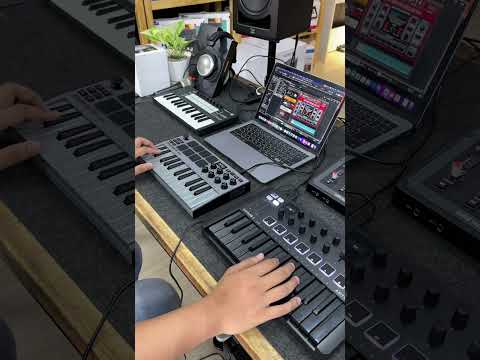 AKAI MPK mini and Arturia mini lab 3