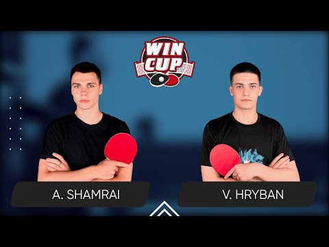 00:45 Andrii Shamrai - Vadym Hryban West 6 WIN CUP 28.10.2023 | TABLE TENNIS WINCUP