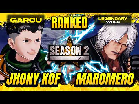 Season 2 ▰ JhonyKOF (HOKUTOMARU) Vs MAROMERO (KEN) ▰ FATAL FURY CoTW High Level Gameplay