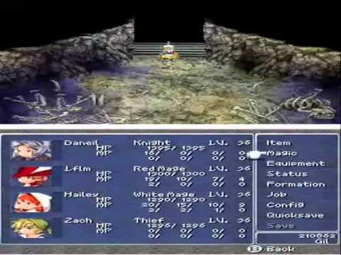 Let's Play Final Fantasy III Part 32 Cave of Shadows