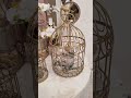 Gabbiette decorative dorate Mathilde M.