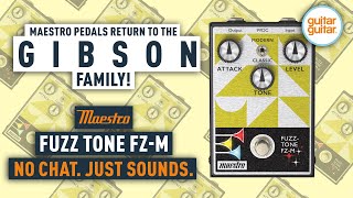 Video thumbnail for First Look at the Maestro Fuzz Tone FZ-M | No Chats, Just Sounds by GUITARGUITAR