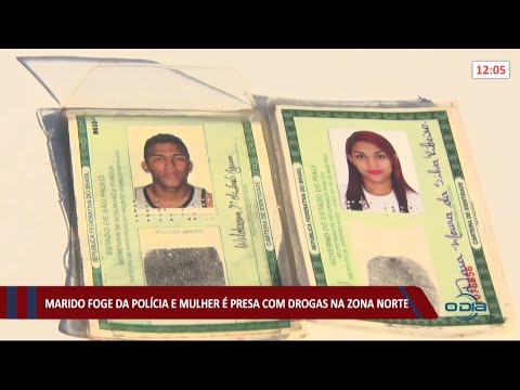 Marido foge da Polícia e mulher é presa com drogas na zona norte de Teresina 29 06 2021