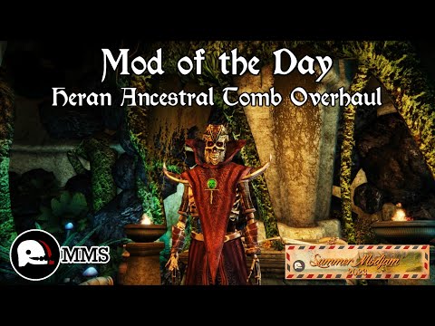 Morrowind Mod of the Day - Heran Ancestral Tomb Showcase
