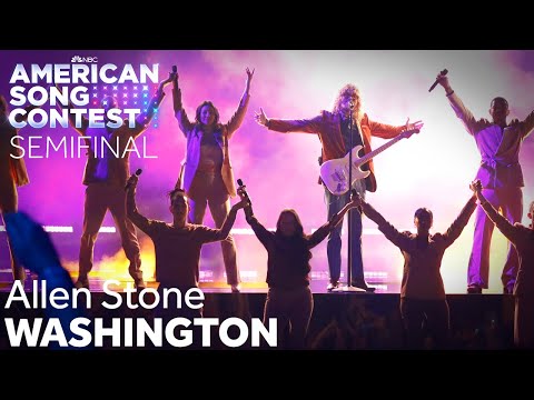 Allen Stone Performs "A Bit of Both" LIVE At The Semifinals | American Song Contest