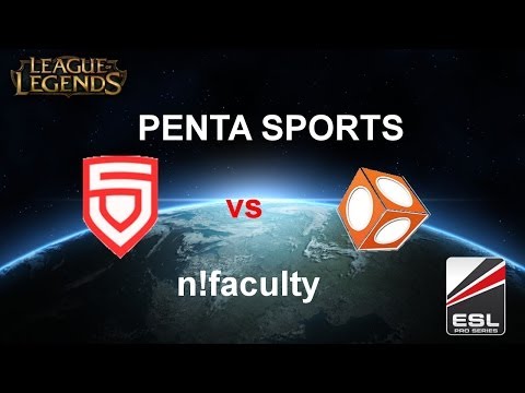 EPS Spring 2014 LoL Cup #2 - Penta Sports VS n!faculty [FINALE]