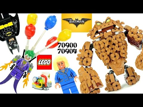 LEGO® Batman Movie 70900 The Joker Balloon Escape & 70904 Clayface Splat Attack Combo