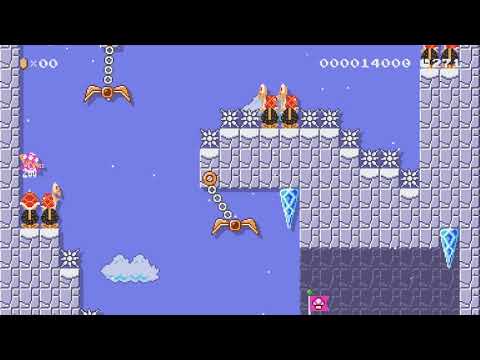 Climbing Koopa Mountian! by Omegasarus - Super Mario Maker 2 - No Commentary 1bx