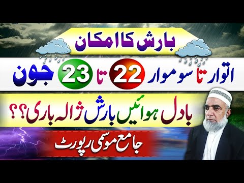 Rain Forecast during 4th week of June 2025 || Crop Reformer