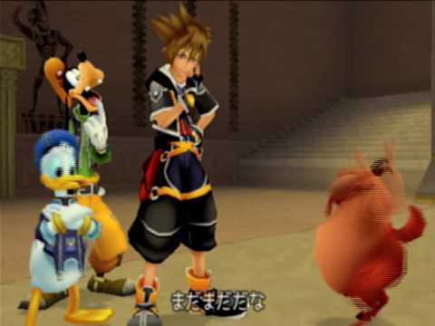 KH2, Japanese cutscene: 178 - Olympus Coliseum: First Visit (Part 16)