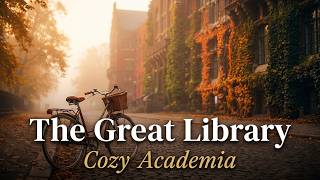 Autumnal Cozy Journey: The Library & Cozy Academia
