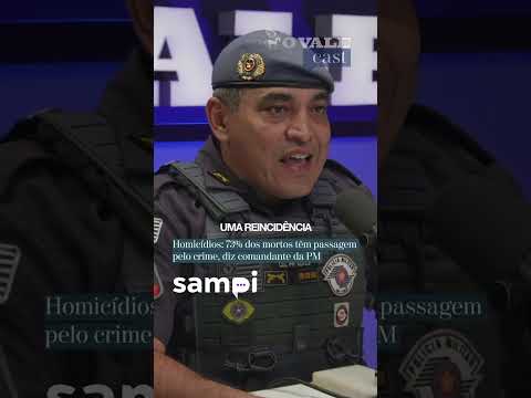 Homicídios: 73% dos mortos no Vale do Paraíba têm passagem pelo crime, diz comandante da PM