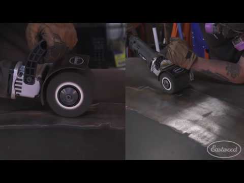 Strip Rust, Paint & Body Filler from a 1940 Mercury Coupe!  Amazing New Tool from Eastwood.