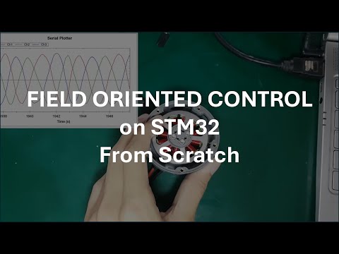 Field-Oriented Control (FOC) on STM32 From Scratch – Practical BLDC Motor Control
