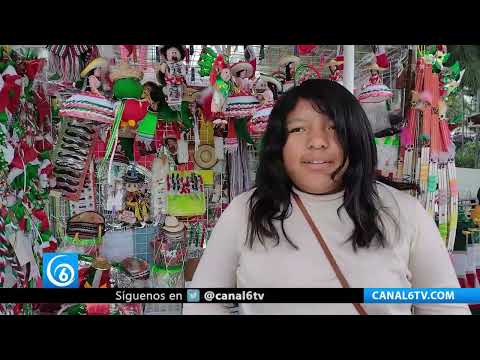Video: Inicia la venta de artículos patrios para celebra la Independencia de México