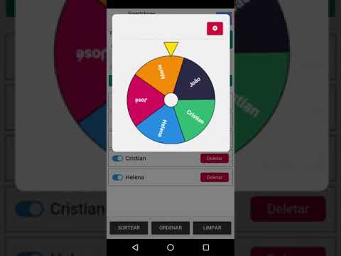 Roulette of names Spin Wheel