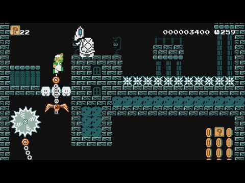 Tower of Doom by Annim - Super Mario Maker 2 - No Commentary 1bv