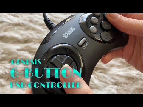 In Hand Review of Retro-Bit Sega Genesis 6-Button USB Controller