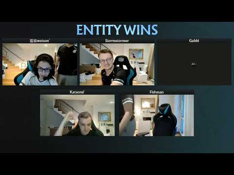 Entity Wins Game 1 vs Luna Galaxy Players Reaction The International 2023 Regional Qualifiers Day 3
