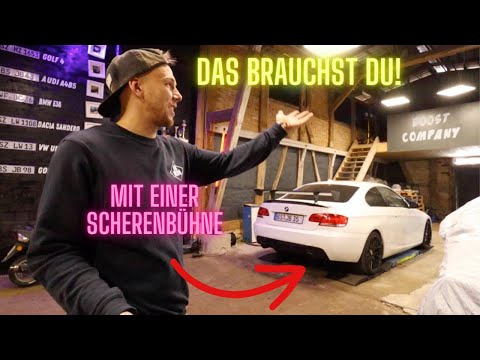 Das brauchst du - Wenn du eine Scherenbühne besitzt!