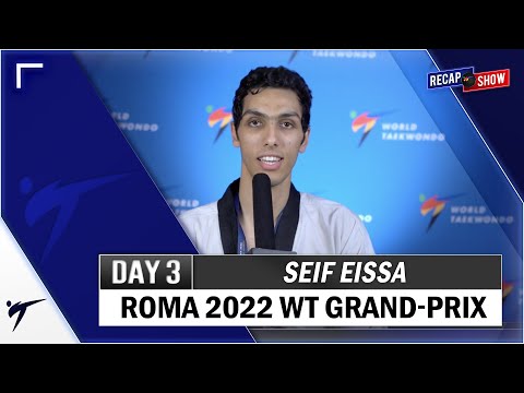 SEIF EISSA POST FIGHTS INTERVIEW - ROMA 2022 WT GRAND PRIX