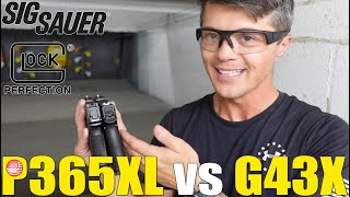 Glock 43X vs Sig Sauer P365 XL (Which One Is The BEST Concealed Carry Gun Of The Two)