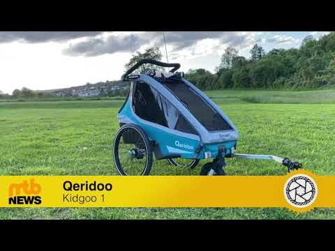 Qeridoo Kidgoo 1 Fahrradanhänger - Testrunde