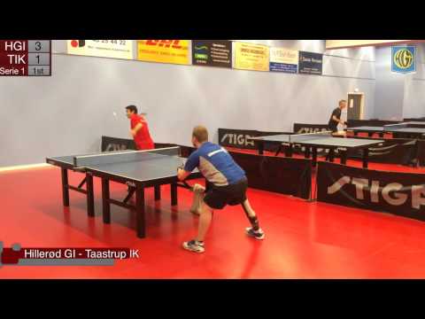 Ragnar Koch - Peter Rosemeier, bordtennis serie 1