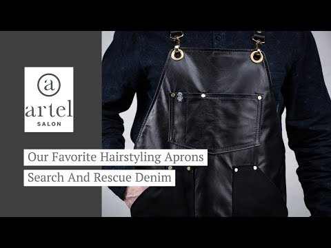 The Best Hairstyling Apron - Search and Rescue Denim