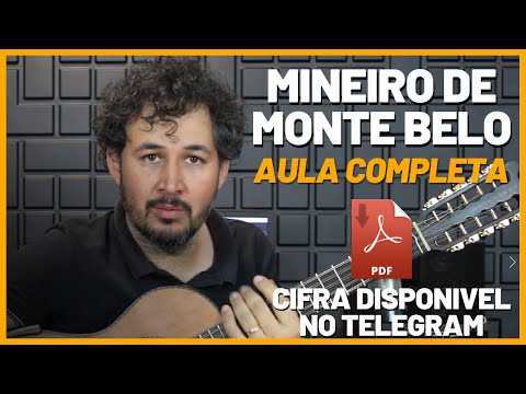 MINEIRO DE MONTE BELO - Tião Carreiro e Pardinho | Pagode de Viola | Como tocar  | Passo a Passo