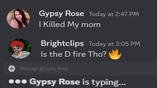 Interviewing Gypsy Rose On Discord.