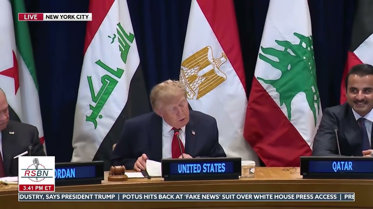 FULL EVENT: President Trump Holds Historic Meeting wtih Gulf Cooperation Council - 09/22/26
