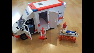 Mercedes Benz Sprinter Ambulance (Bruder) - Rettungswagen - Rettung - Ambulance mit Fahrer