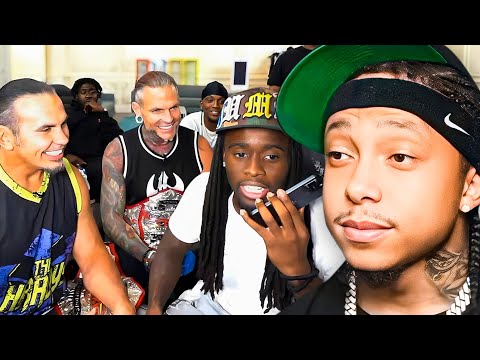 Prime Reacts to The Hardy Boyz Pulling up in Kai Cenat Stream ! I’m Jealous …