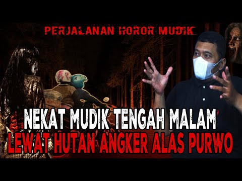 NGERI BANGET !! CERITA MUDIK MALAM TERSERAM PAKE MOTOR LEWAT ALAS PURWO!