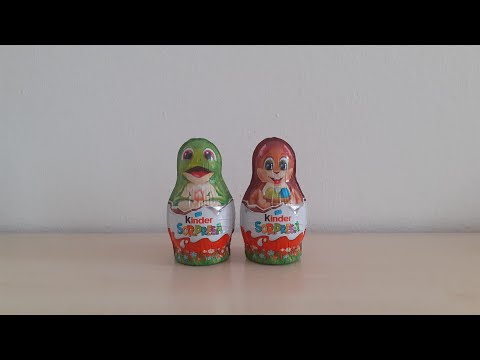 Statuette di cioccolato Kinder con sorpresa - Pasqua 2022