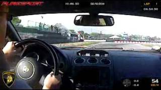 preview picture of video '02/10/2011 In pista a Chignolo Po su Lamborghini Gallardo (vers. integrale)'