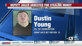 Police: Barren County Deputy Jailer charged for stealing from inmate