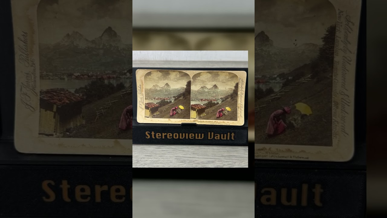 Underwood & Underwood (259) Brunnen and Myten, Lake Lucerne, c. 1907 Video