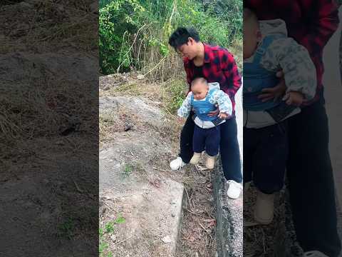 बच्चा नाले में गिर गया~mini wood toy-woodworking art skill /wood / hand crafts/ #gamtng