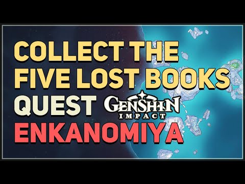 Collect the five lost books Genshin Impact