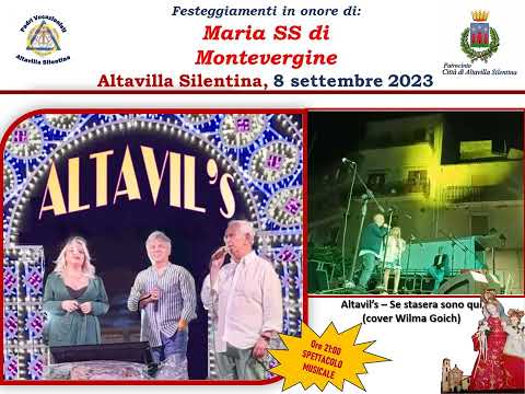 Altavil's - Angela e Arturo - Se stasera sono qui (cover Wilma Goich)