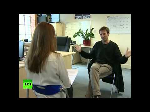 Russia Today interview with Lee Salter (Secret City)