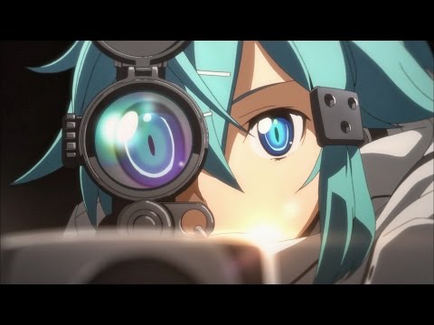 [AMV] Sword Art Online 2 #Sinon in GGO - Runnin