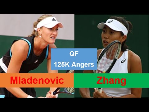 Kristina Mladenovic (FRA) - Zhang Shuai (CHN) QF Angers Women Challenger 2021