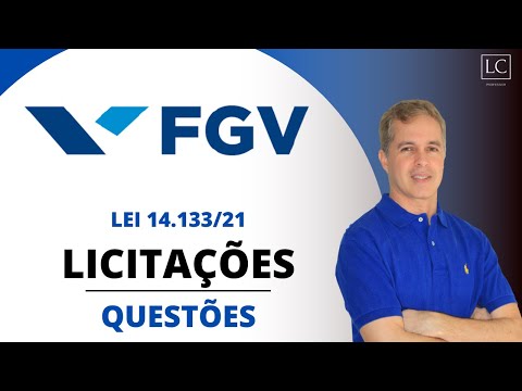 FGV Questions on Tenders in Law 14.133 of 2021 Administrative Law